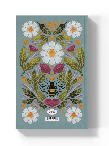 Honeybee Tea  Soft Touch Classic Layflat Notebook Journal