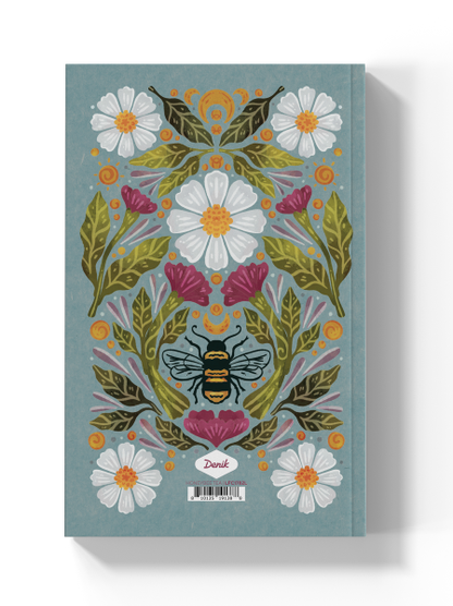 Honeybee Tea  Soft Touch Classic Layflat Notebook Journal