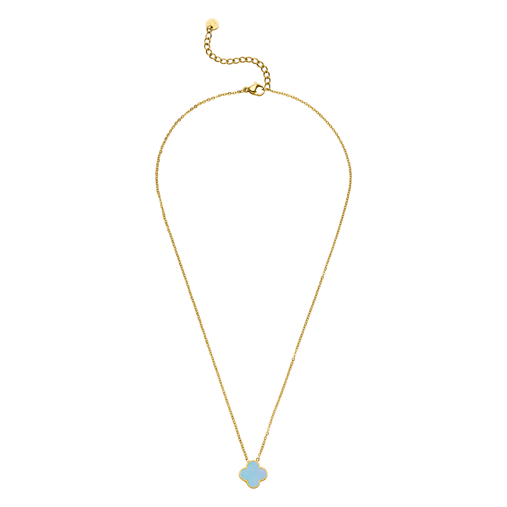 Sky Clover Necklace | 18K gold-plated: Gold
