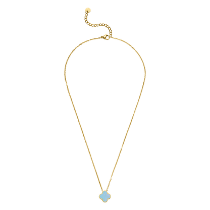 Sky Clover Necklace | 18K gold-plated: Gold