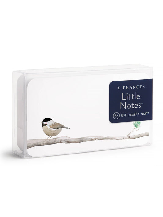 Chickadee Little Notes® – Mini Notecard Pack, Set of 55