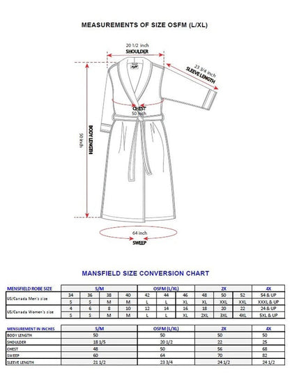 Luxe Lounge Microfiber Shimmer Lined Robe (White)