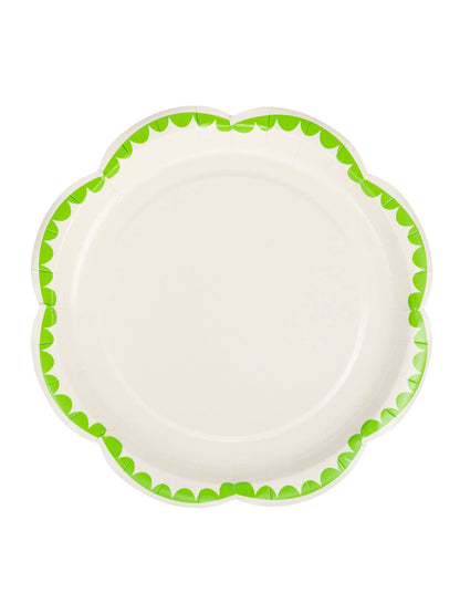 PAR1132 - Green Dessert 8" Plate