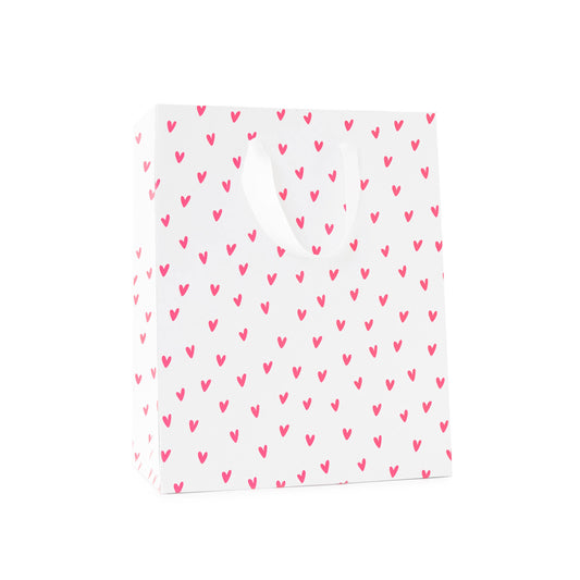 Neon Heart Gift Bag