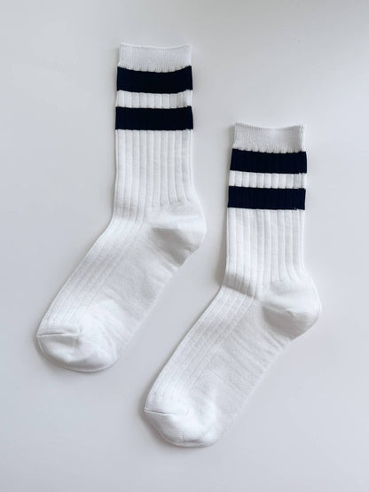 Her Socks - Varsity: Espresso