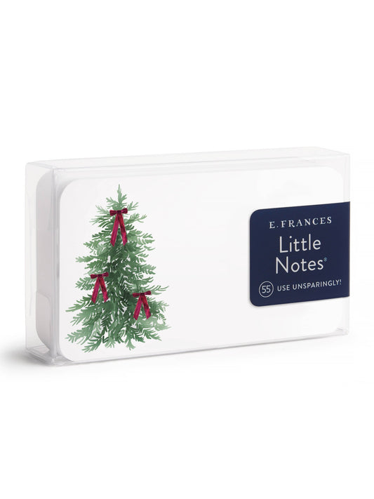 Velvet Bow Tree Little Notes® – Mini Notecard Pack Set of 55