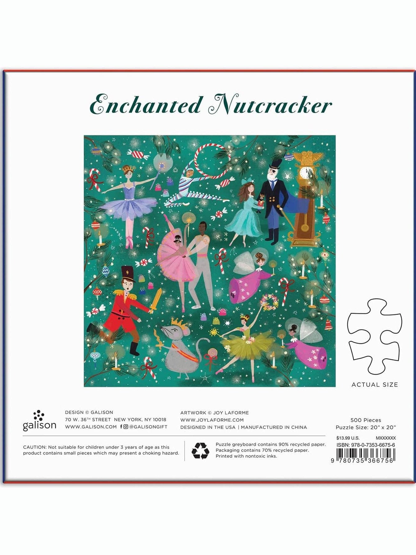 Enchanted Nutcracker 500 Piece Puzzle