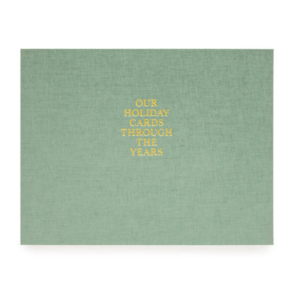 Sage Holiday Card Book