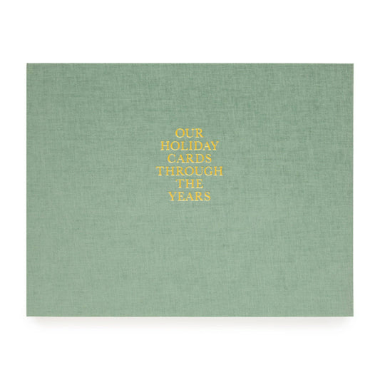 Sage Holiday Card Book