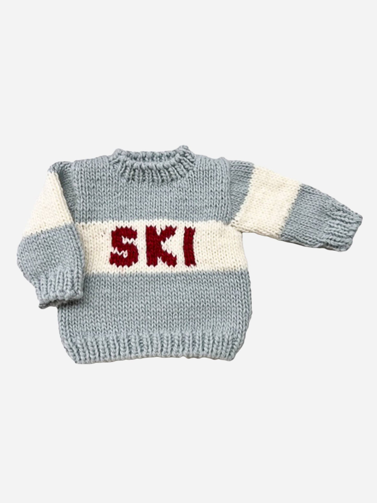 Children's Ski Sweater Bowie Grey