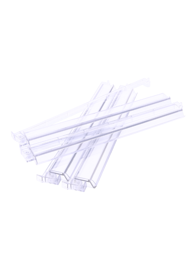 Mahjong Rack and Pusher Set of 4: Clear