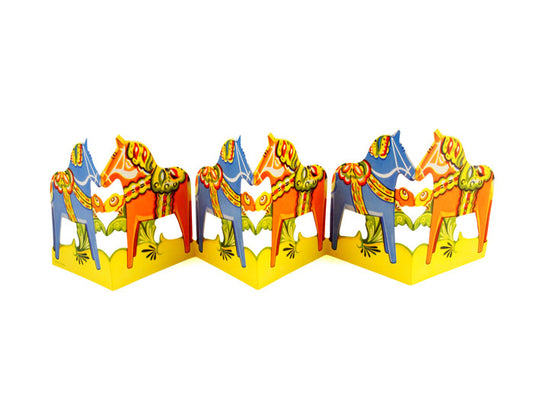 Dala Horses Paper Lines