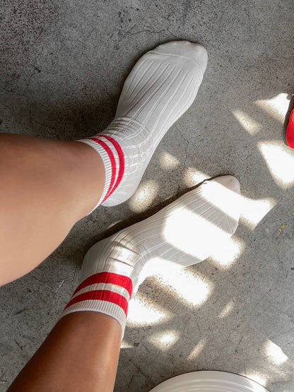 Her Socks - Varsity: Espresso