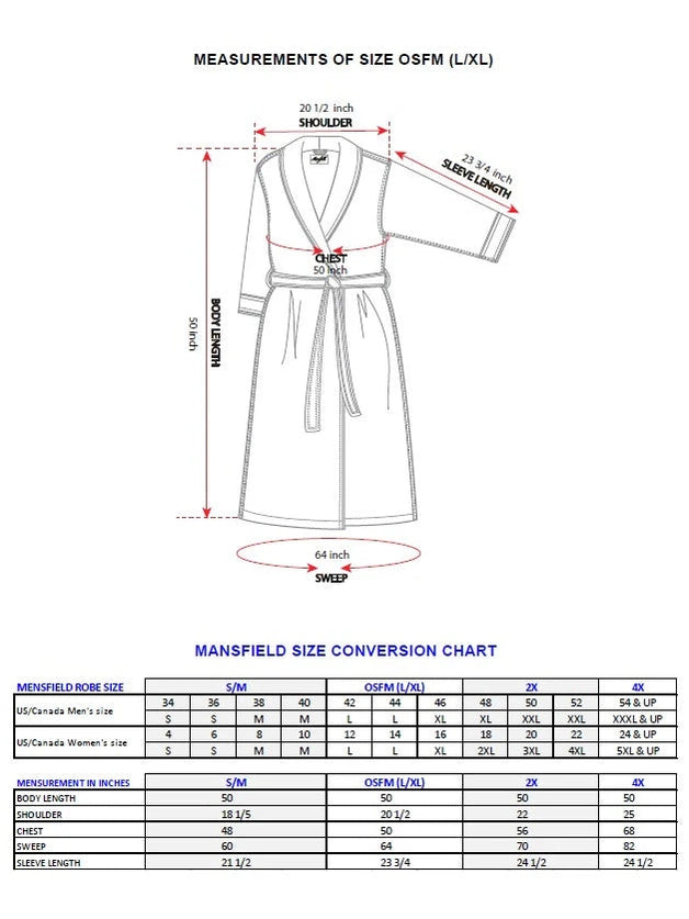 Microfiber Shimmer Lined Robe: Champagne