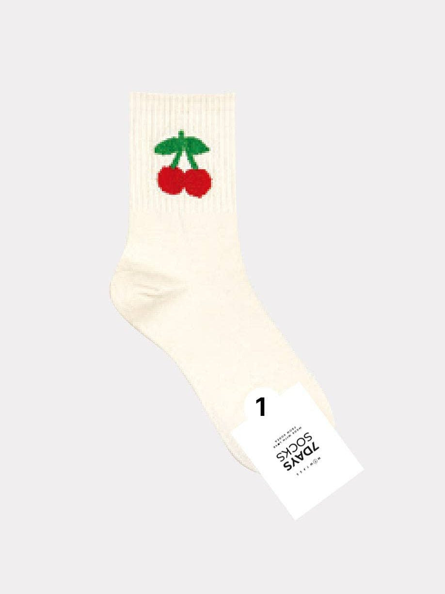 Women's Crew Cherry Socks