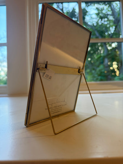"She Will Find What is Lost" Brian Kershisnik Print in 5" x 7" Easel Style Frame