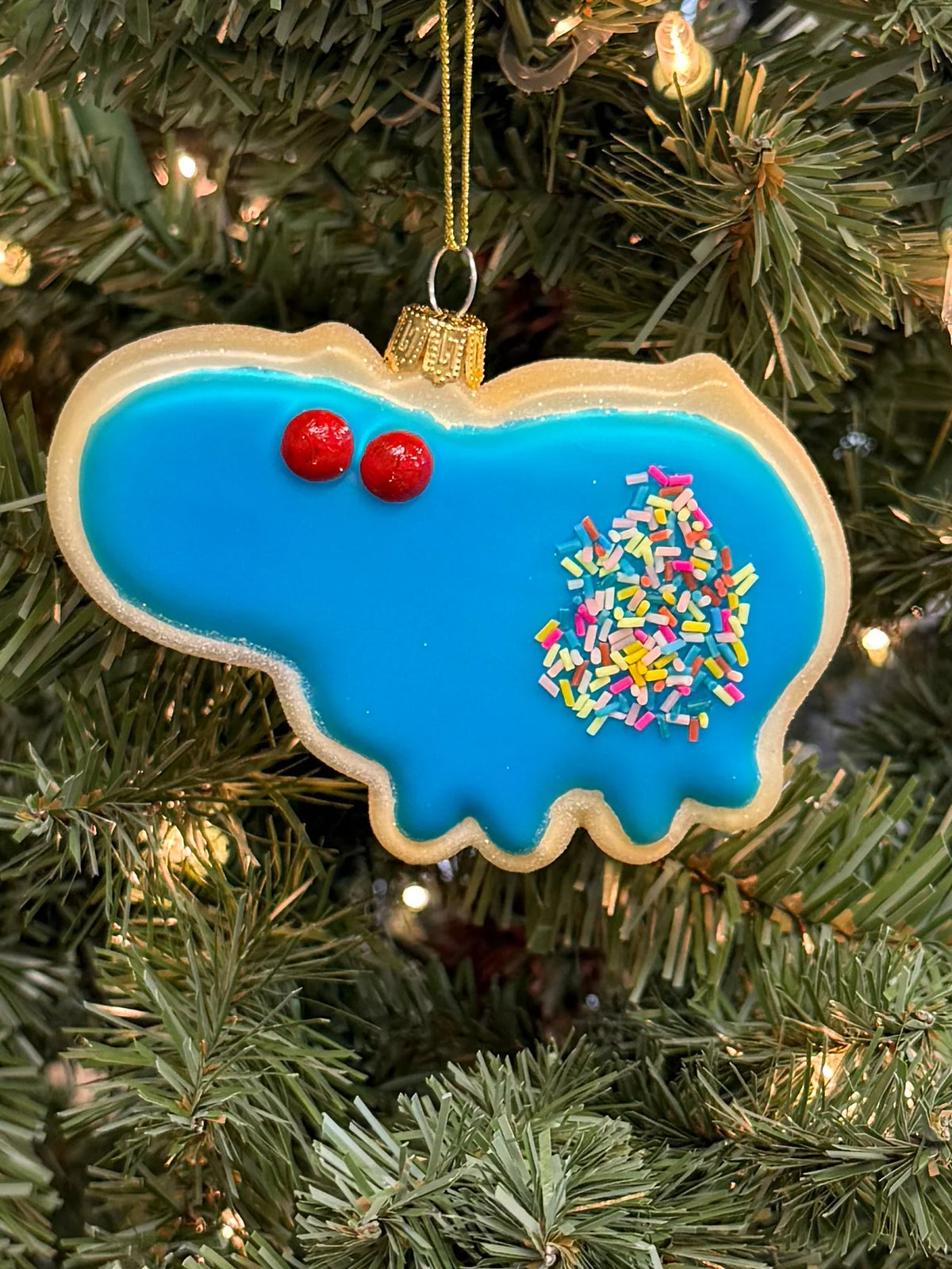 Dad's Original Hippo Cookie Ornament