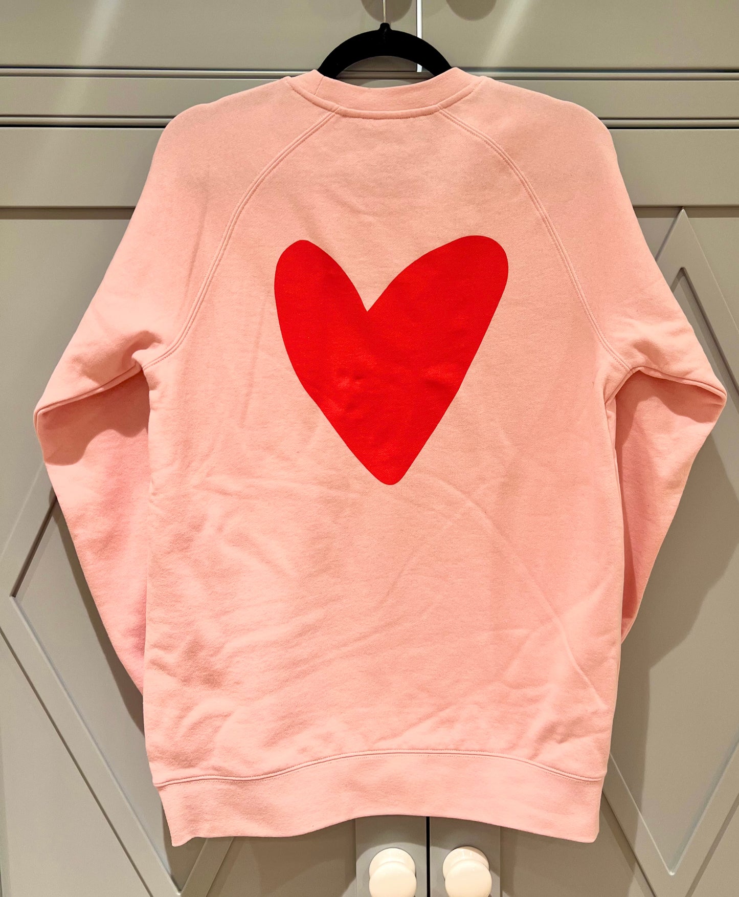 Pink Heart Sweatshirt