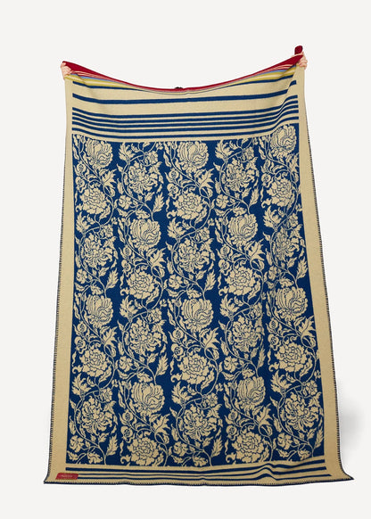 Oleana Blanket, 203-B Blue
