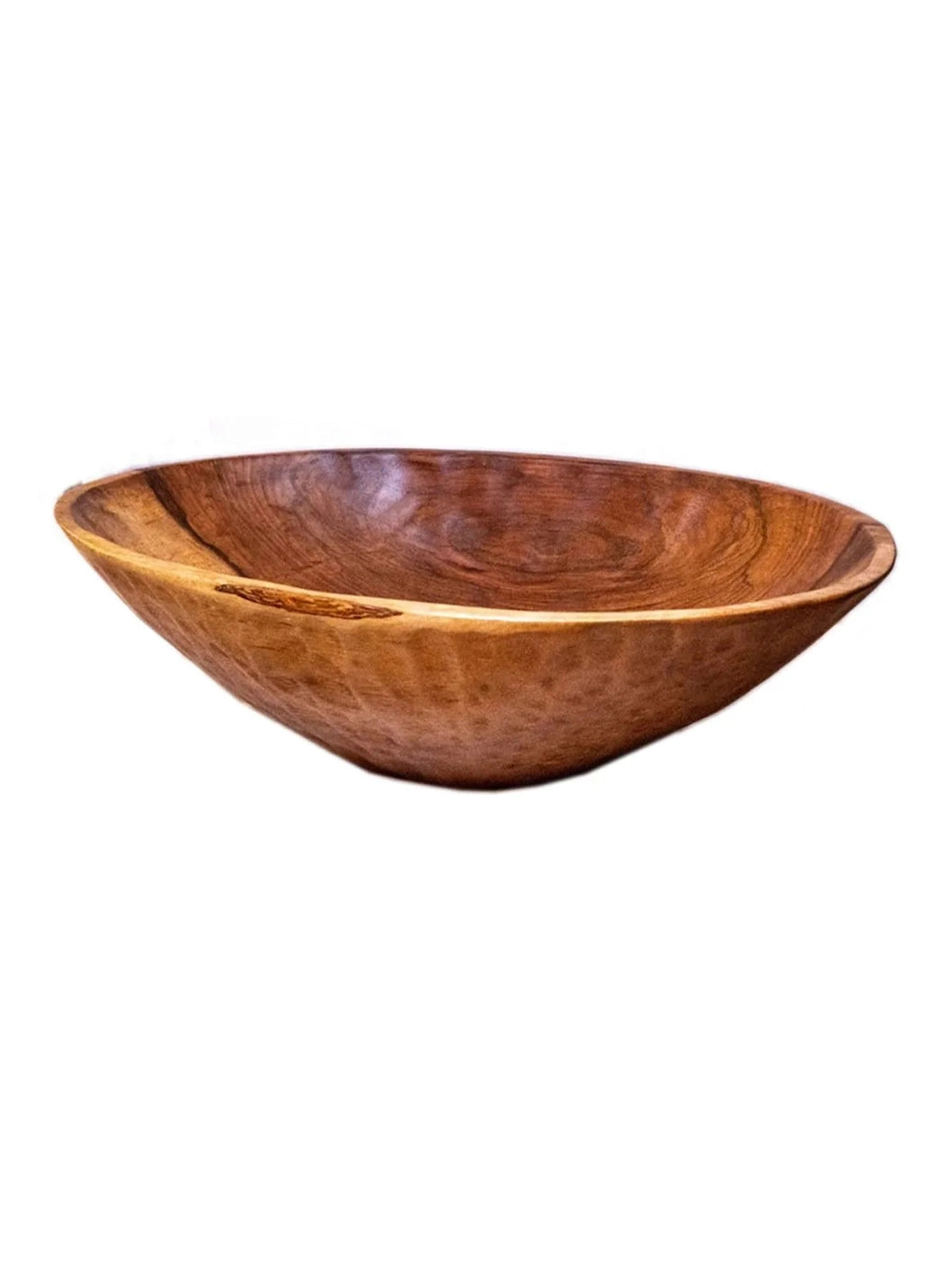 20" XL Round Classic Wooden Serving Bowl