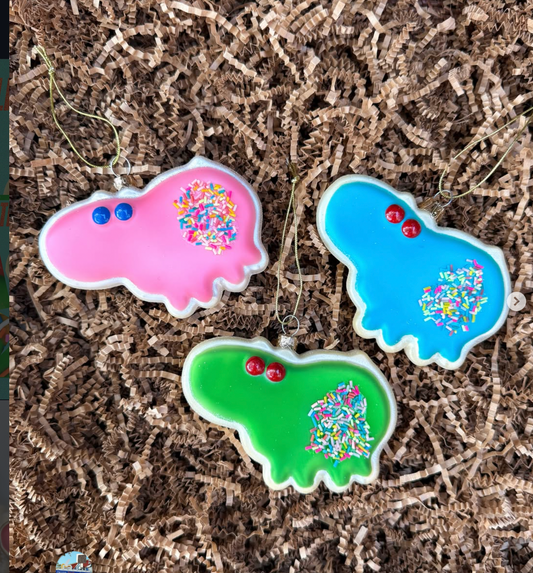 Dad's Original Hippo Cookie Ornament