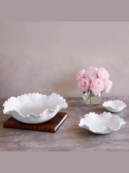 Vida Colette Mini Bowls Set of 4 (White)