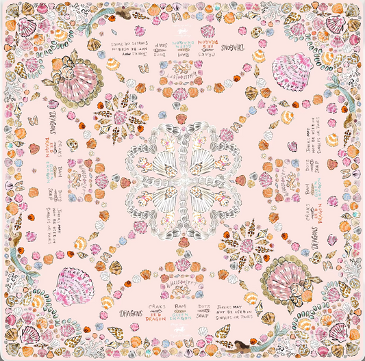 Seashell Mahjong Mat