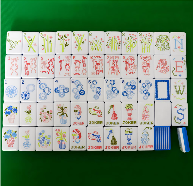 Lady Luxury,  Miss Fancy Mahjong Tiles