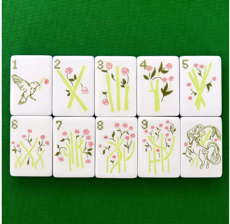 Lady Luxury,  Miss Fancy Mahjong Tiles