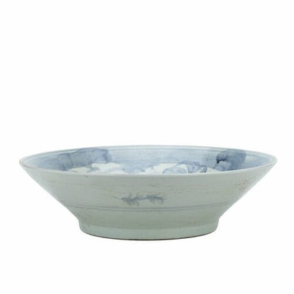 Blue & White Porcelain Silla Sea Grass Plate