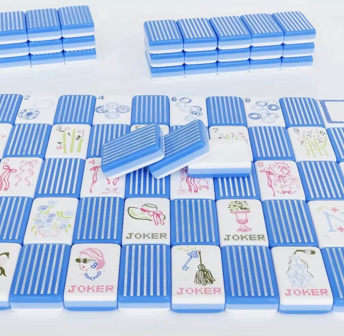 Lady Luxury,  Miss Fancy Mahjong Tiles