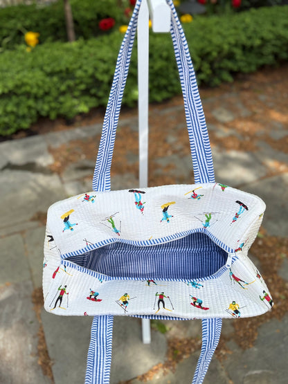 Quilted Ski Duffel Bag