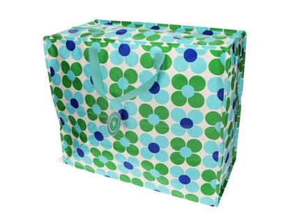 Jumbo Storage Bag: Blue Daisy