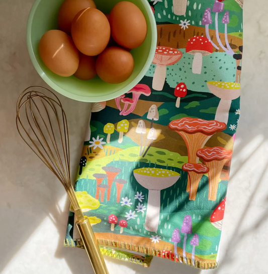 Idlewild Co. Mushroom Heaven Tea Towel