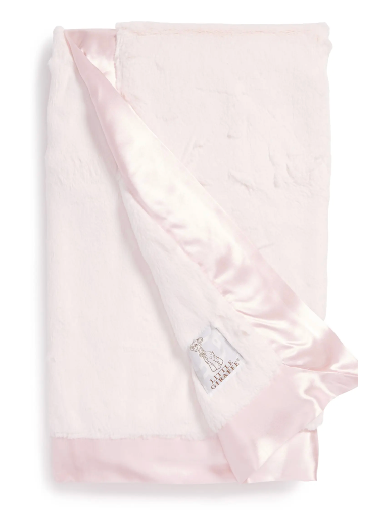 Little Giraffe Pink Luxe™ Baby Blanket