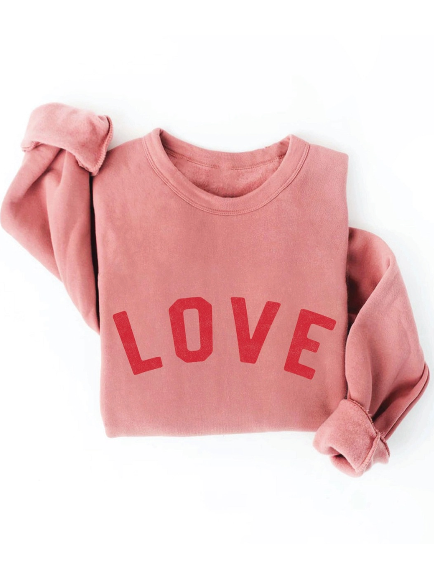 Love Graphic Sweatshirt