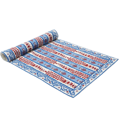 Provence Avignon Red & Blue Runner