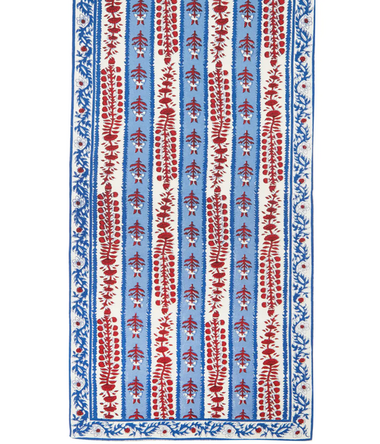 Provence Avignon Red & Blue Runner