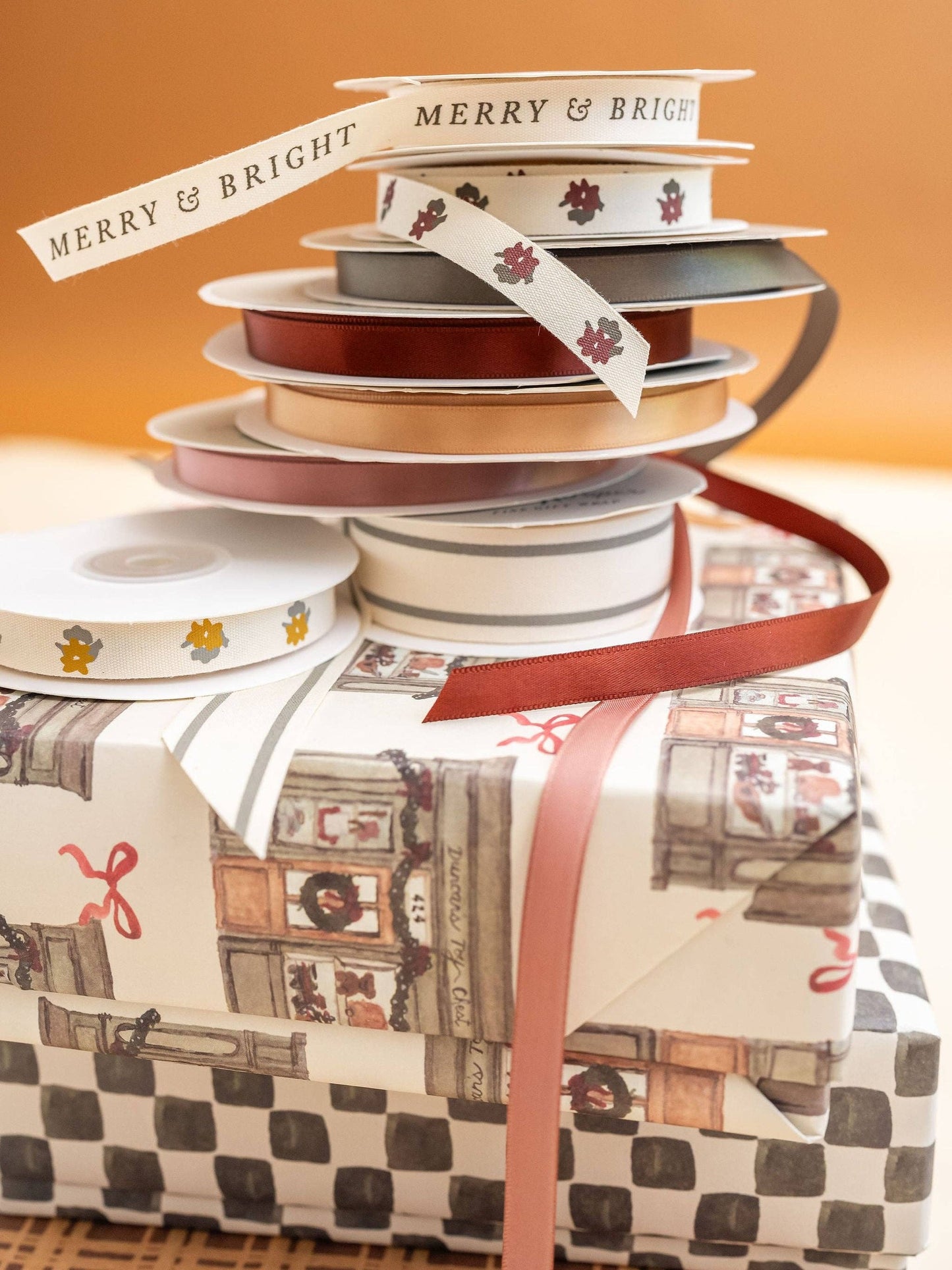 'Heirloom Pink' Satin Ribbon