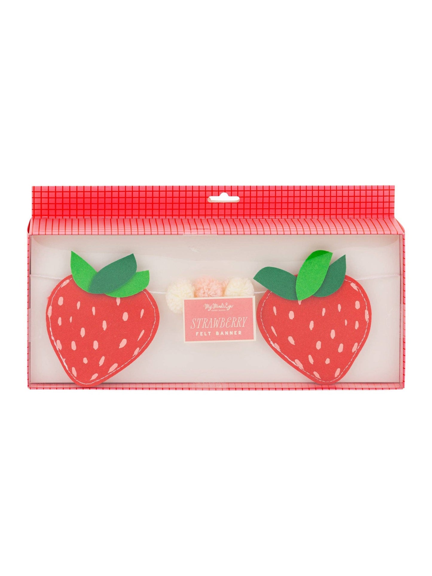 STW1102 - Felt Strawberry Banner