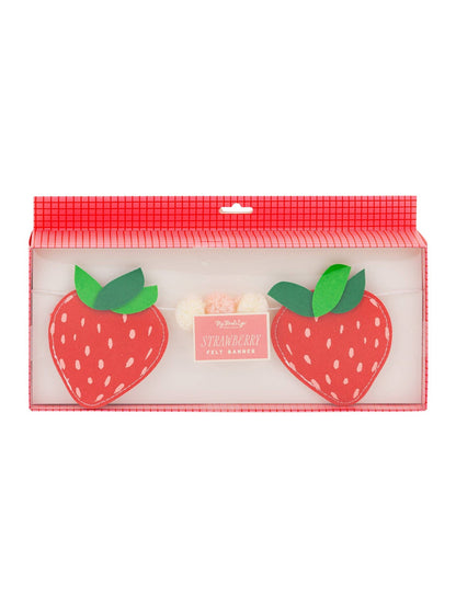 STW1102 - Felt Strawberry Banner