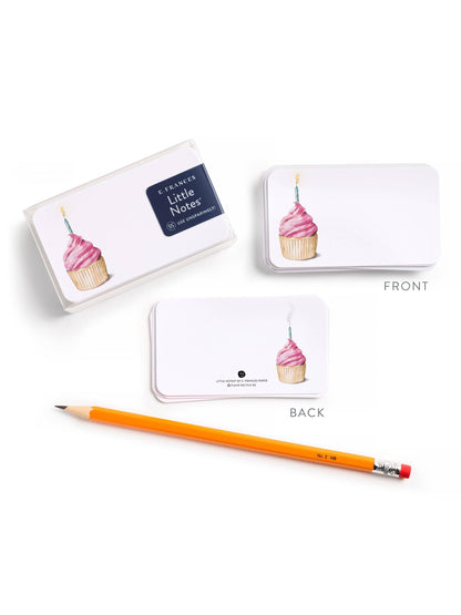 Pink Cupcake Little Notes® NEW 55 Count