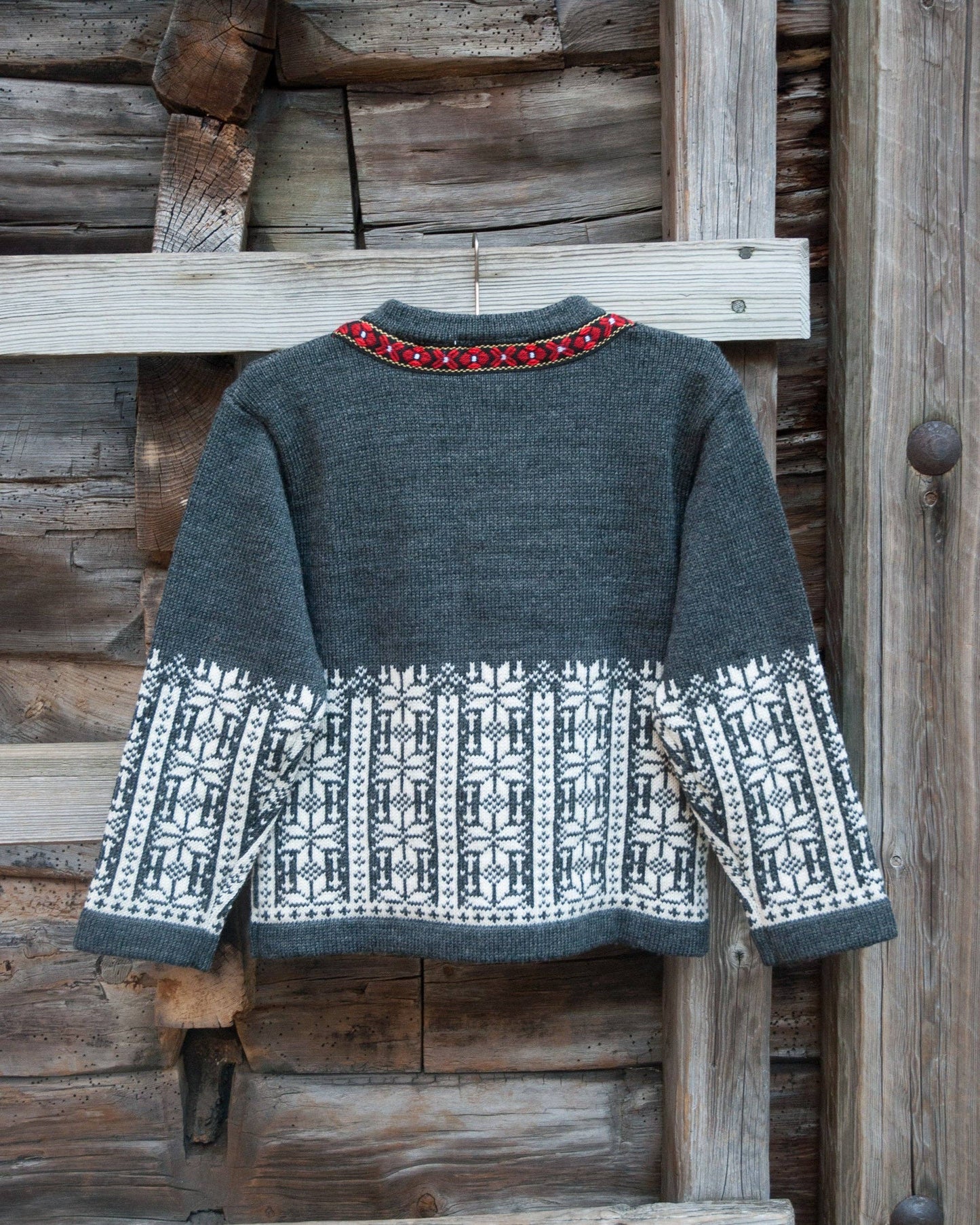 Ulriken Children's Sweater: Red