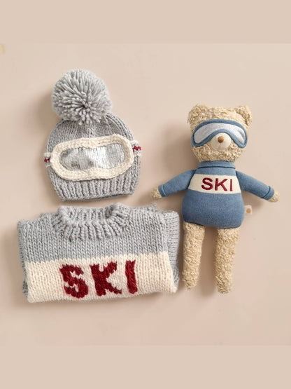Children's Ski Sweater Bowie Grey