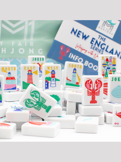 THE NEW ENGLAND SERIES | Mahjong Tiles with Nautical Flair