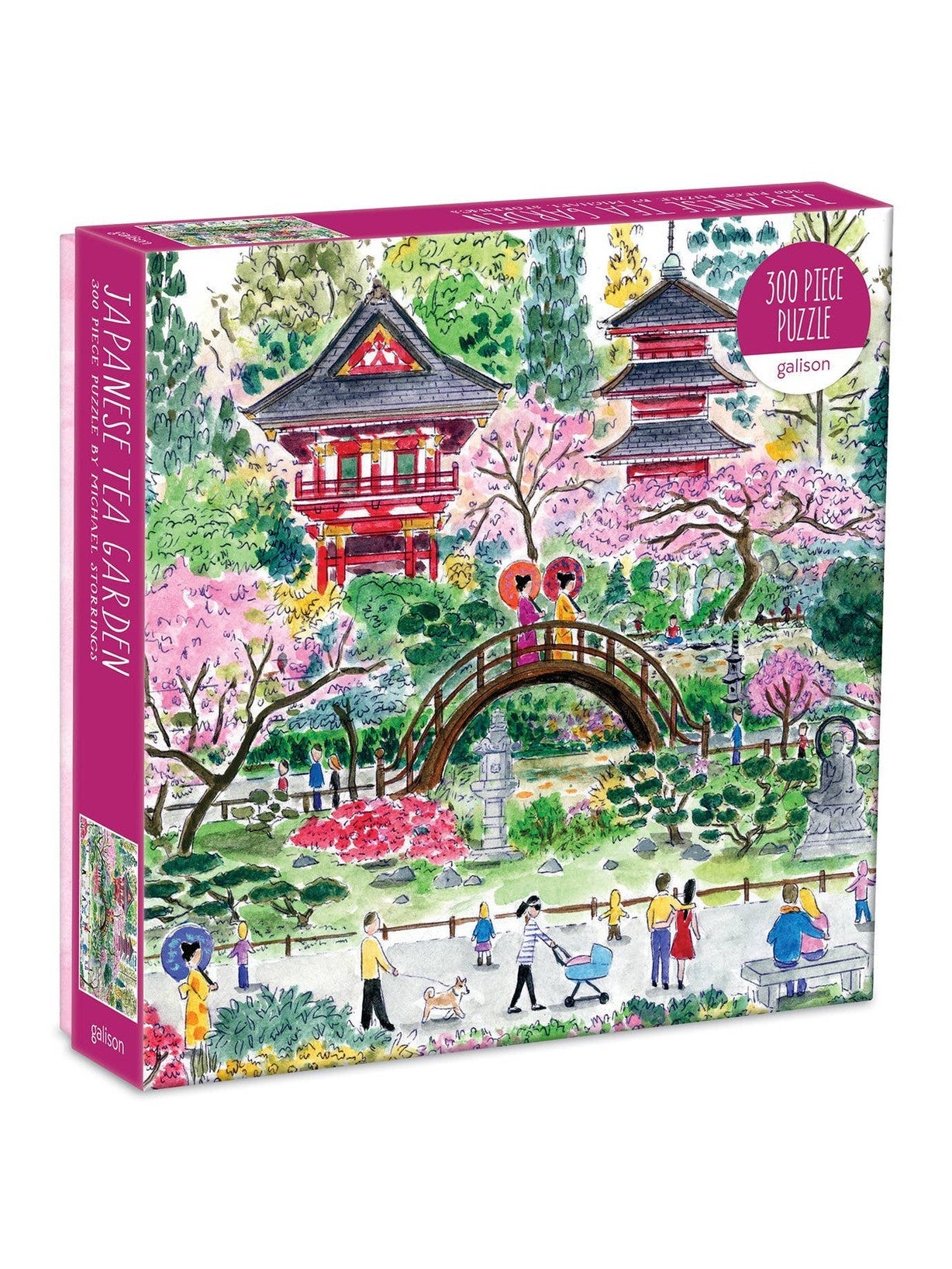 Michael Storrings Japanese Tea Garden 300 Piece Puzzle