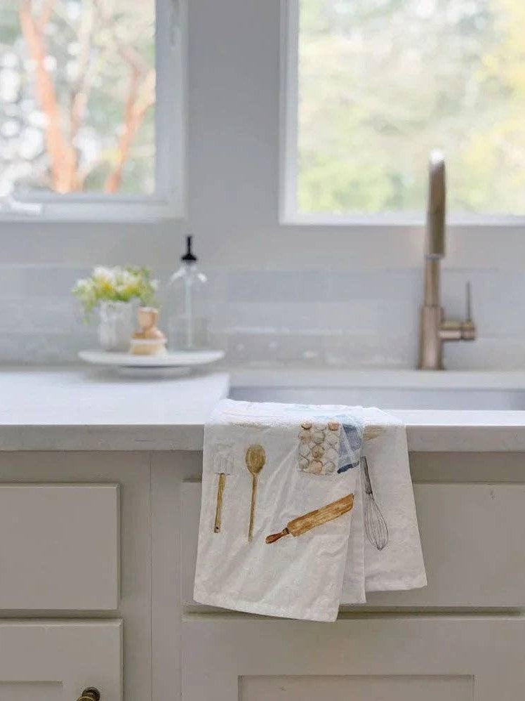 Baking cotton flour sack tea towel
