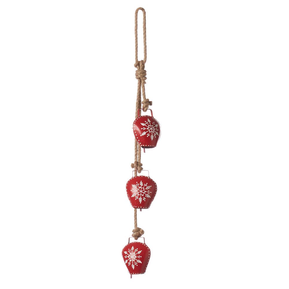 Ringing Christmas Snowflake Bells