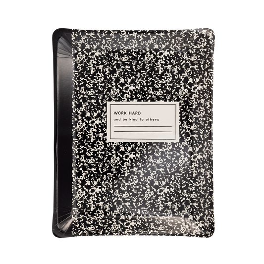 Composition Notebook Plate