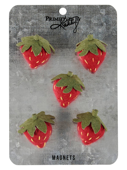 Strawberry Magnet Set